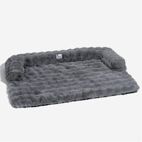 Soft Dog Bed - PlushNest-Grey-S-State of Style
