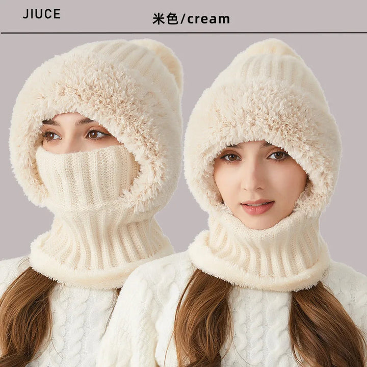 Soft Fleece Winter Hat - Kimberly-Beige-State of Style