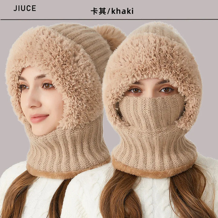 Soft Fleece Winter Hat - Kimberly-Khaki-State of Style