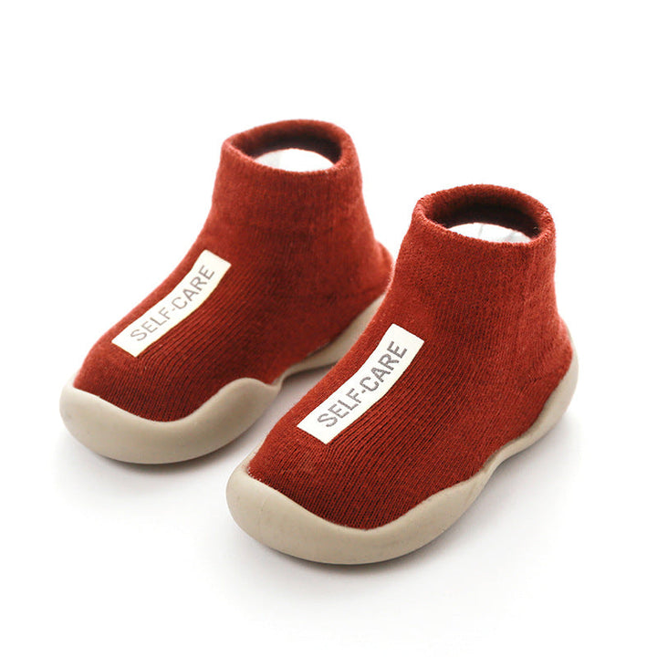 Soft Knitted Toddler Shoes - Anti-Slip Slippers-12-0-6 maanden-State of Style