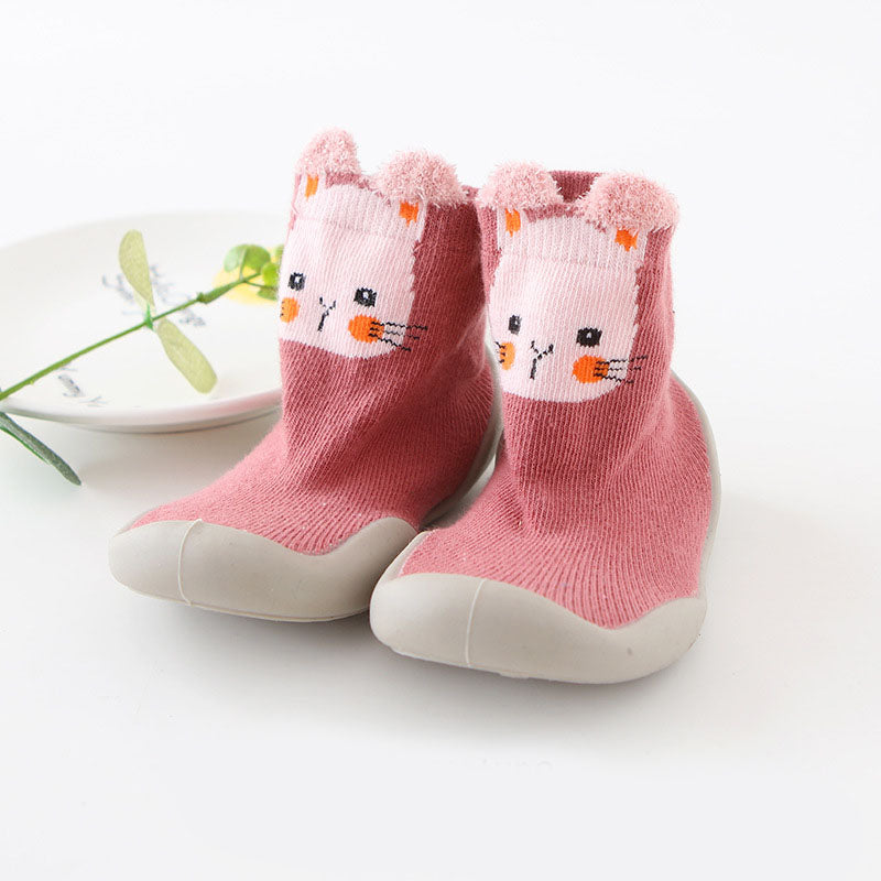 Soft Knitted Toddler Shoes - Anti-Slip Slippers-15-0-6 maanden-State of Style