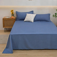 Soft Linen Duvet Cover - SoftLuxe-120x230cm-Blue-State of Style