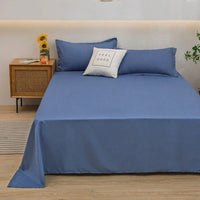 Soft Linen Duvet Cover - SoftLuxe-Blue-120 x 230 cm-State of Style