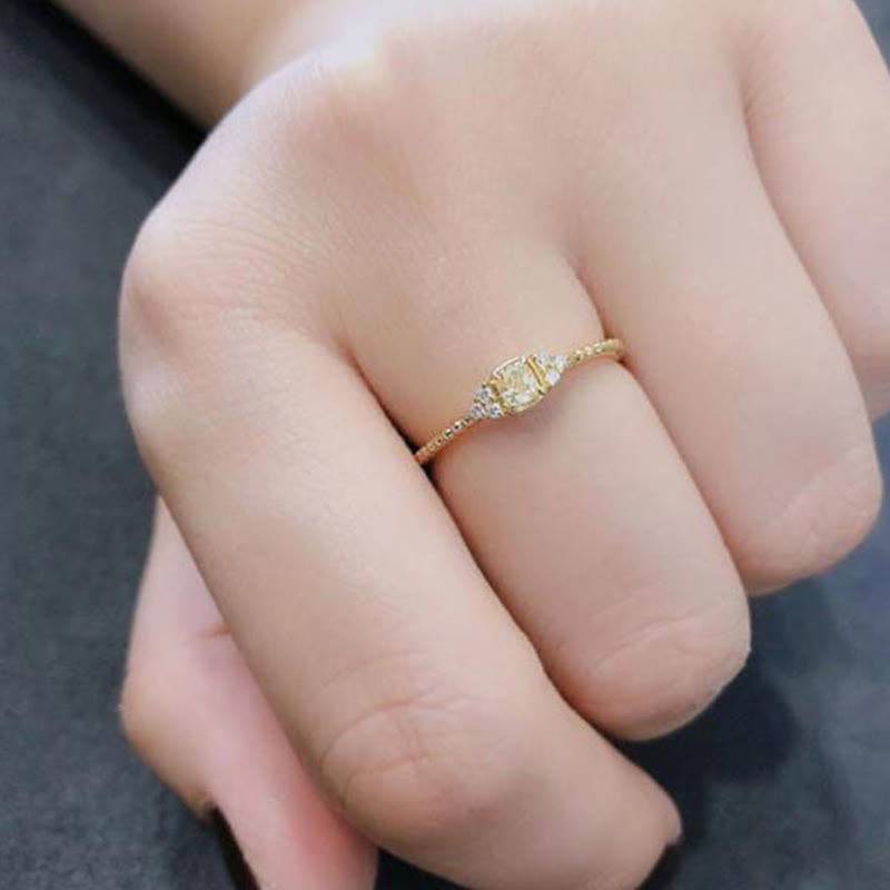 Soft Natural Citrine Ring - Alina-State of Style