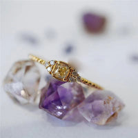 Soft Natural Citrine Ring - Alina-State of Style
