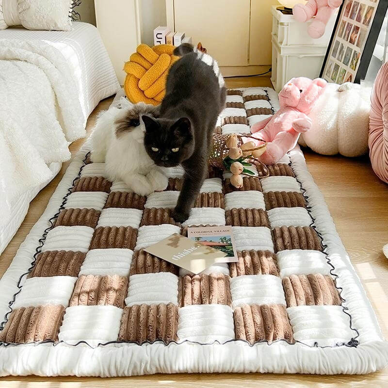 Soft Pet Blanket - CozyCover-Brown/white-70cm X 150cm-State of Style
