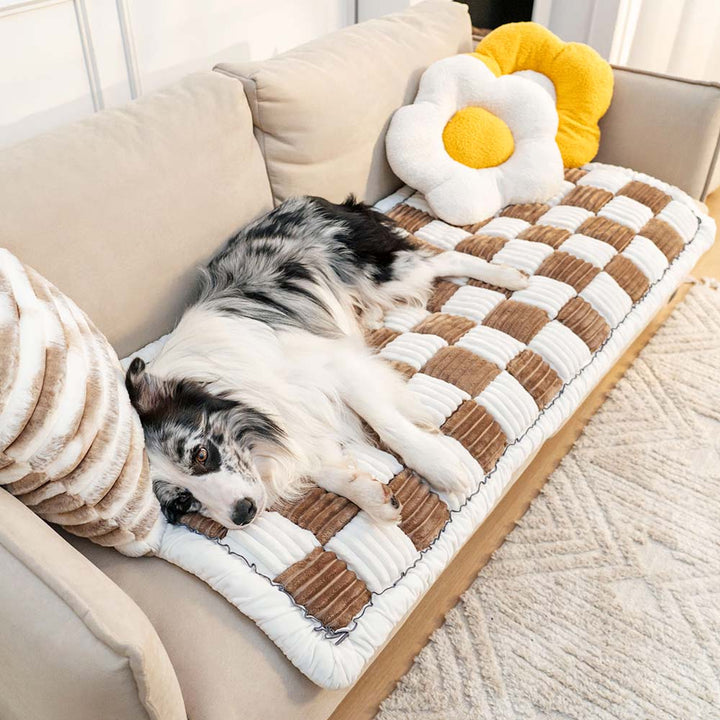 Soft Pet Blanket - CozyCover-Brown/white-70cm X 150cm-State of Style