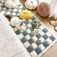 Soft Pet Blanket - CozyCover-Grey/white-70cm X 150cm-State of Style