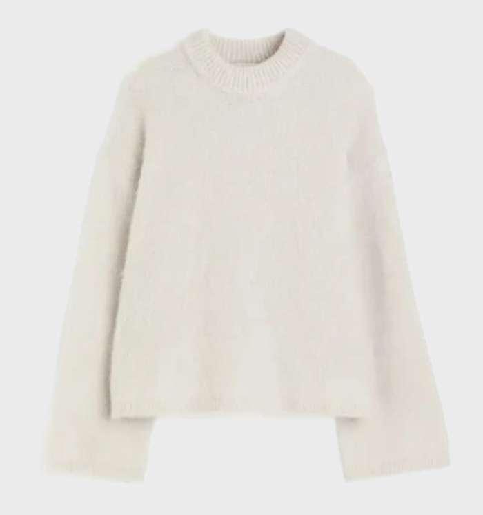 Soft Plain Mohair Women's Sweater - Liv-Apricot-S-State of Style