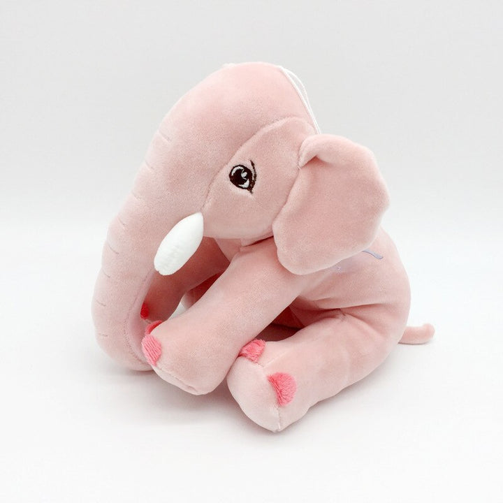 Soft Plush Elephant Toy for Babies - TinyTrunk-Pink-State of Style