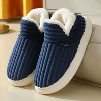 Soft, Warm Slippers - WarmHaven-Blue-5.0-State of Style