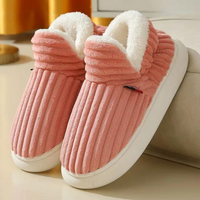 Soft, Warm Slippers - WarmHaven-Pink-3.5-State of Style