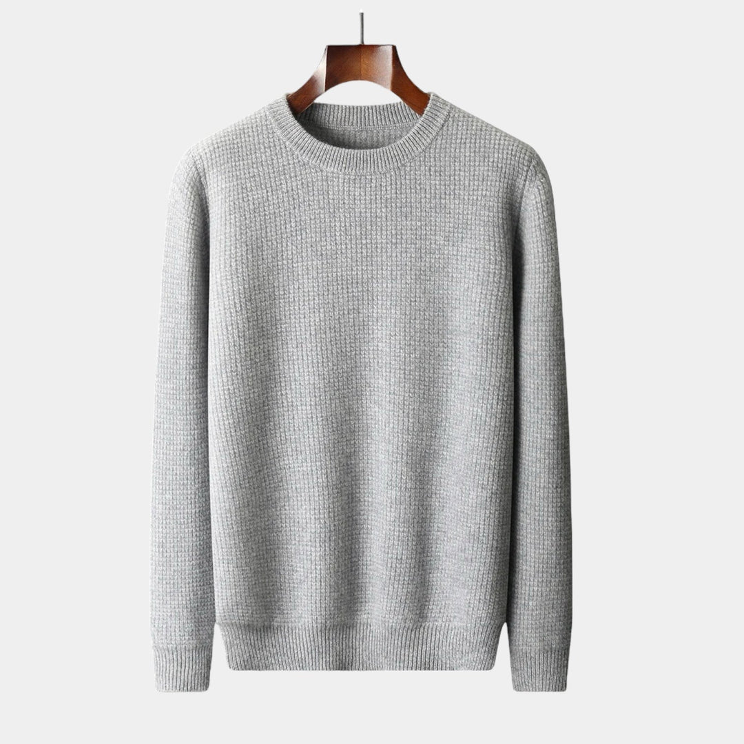 Soft Wool Men's Sweater - Norbert-Grau-XS-State of Style