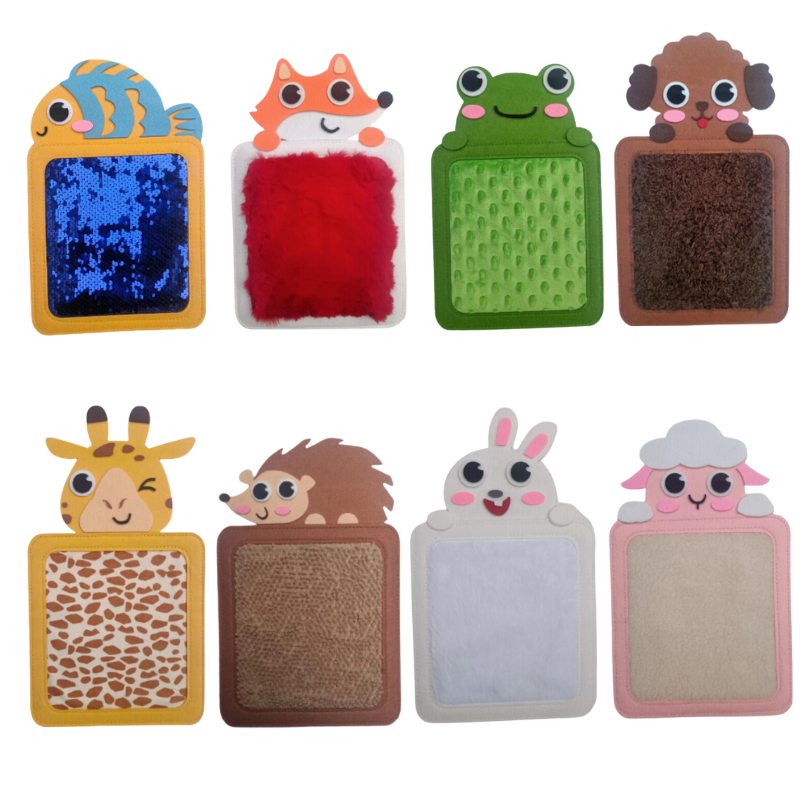 Soft Worlds - Animal Sensory Mats-8 Pack-State of Style