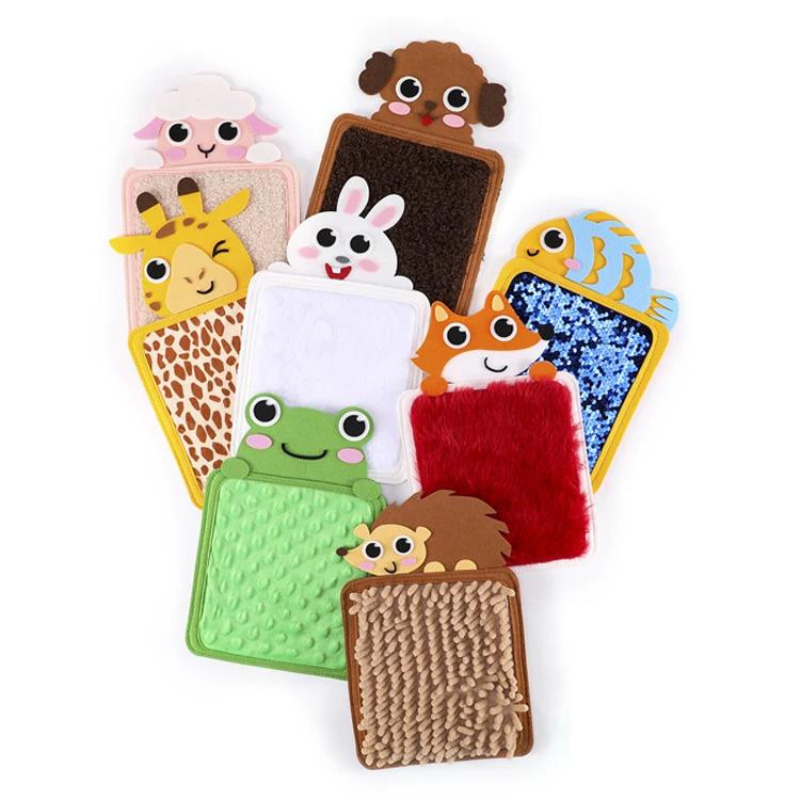 Soft Worlds - Animal Sensory Pads-8-Pack-State of Style