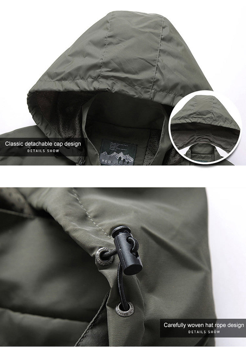 Softshell Jacket Wind & Waterproof - GentShield-Black-S-State of Style