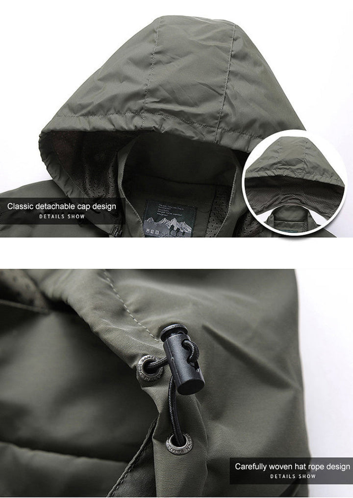 Softshell Jacket Wind & Waterproof - GentShield-Black-S-State of Style