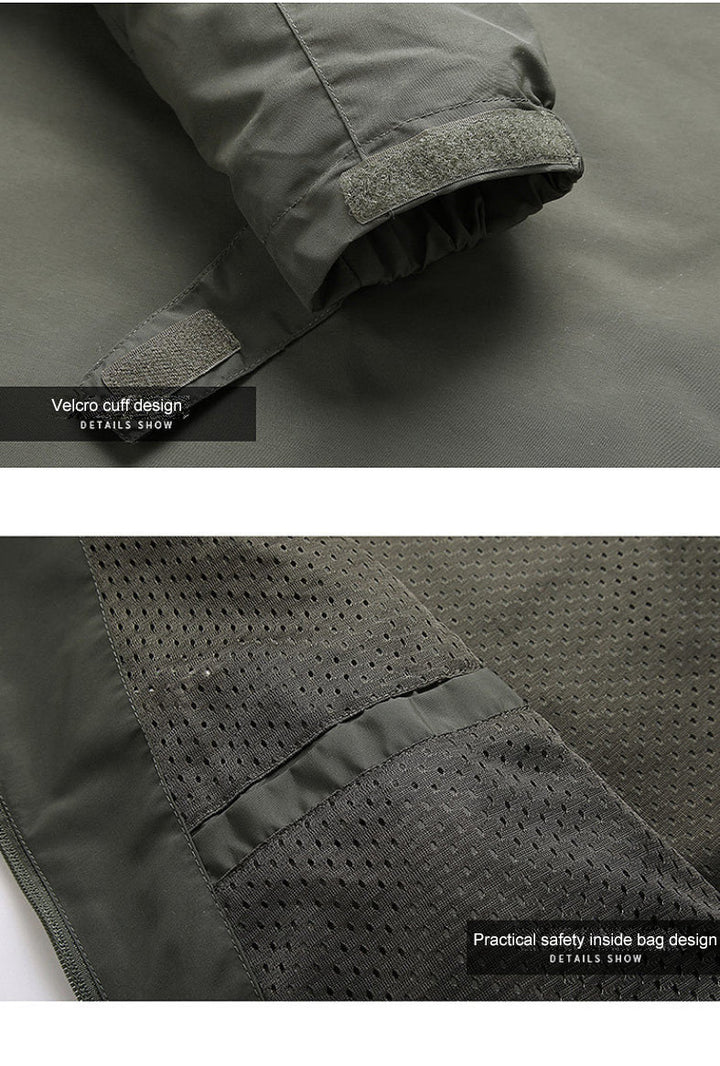 Softshell Jacket Wind- & Waterproof - GentShield-Black-S-State of Style