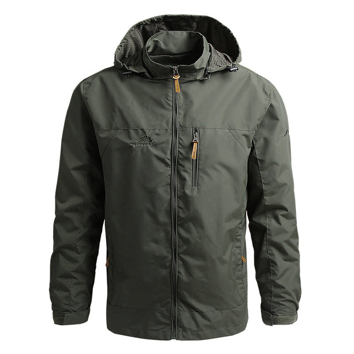 Softshell Jacket Wind- & Waterproof - GentShield-Green-S-State of Style