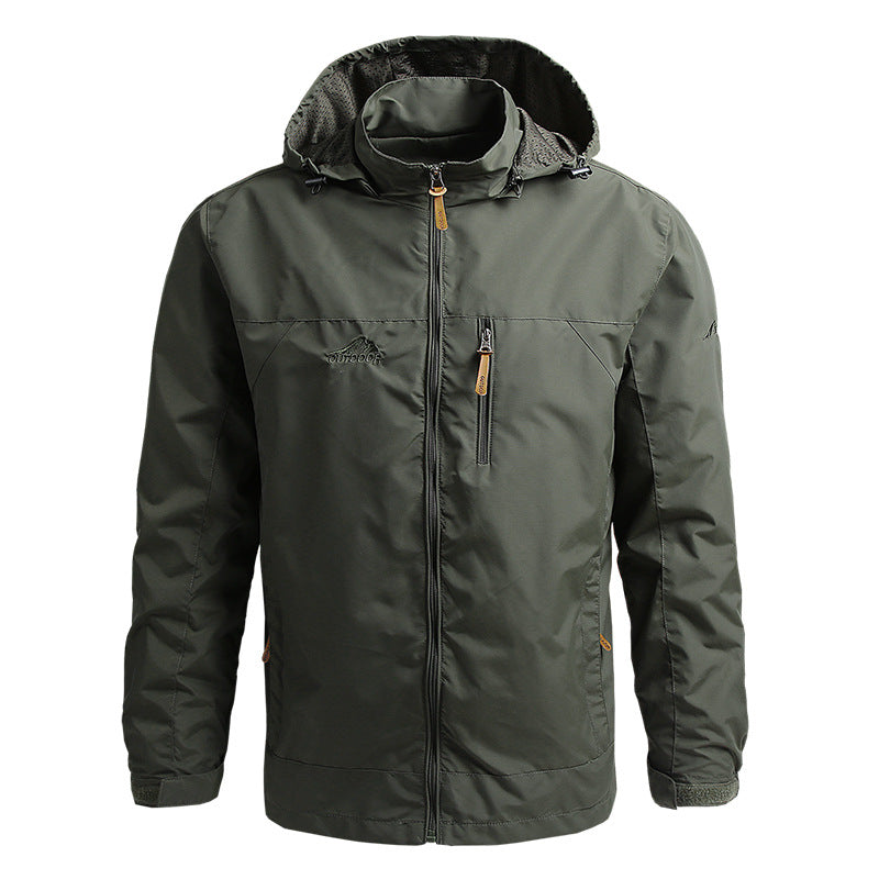 Softshell Jacket Wind & Waterproof - GentShield-Green-S-State of Style