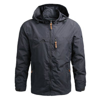 Softshell Jacket Wind- & Waterproof - GentShield-Grey-S-State of Style