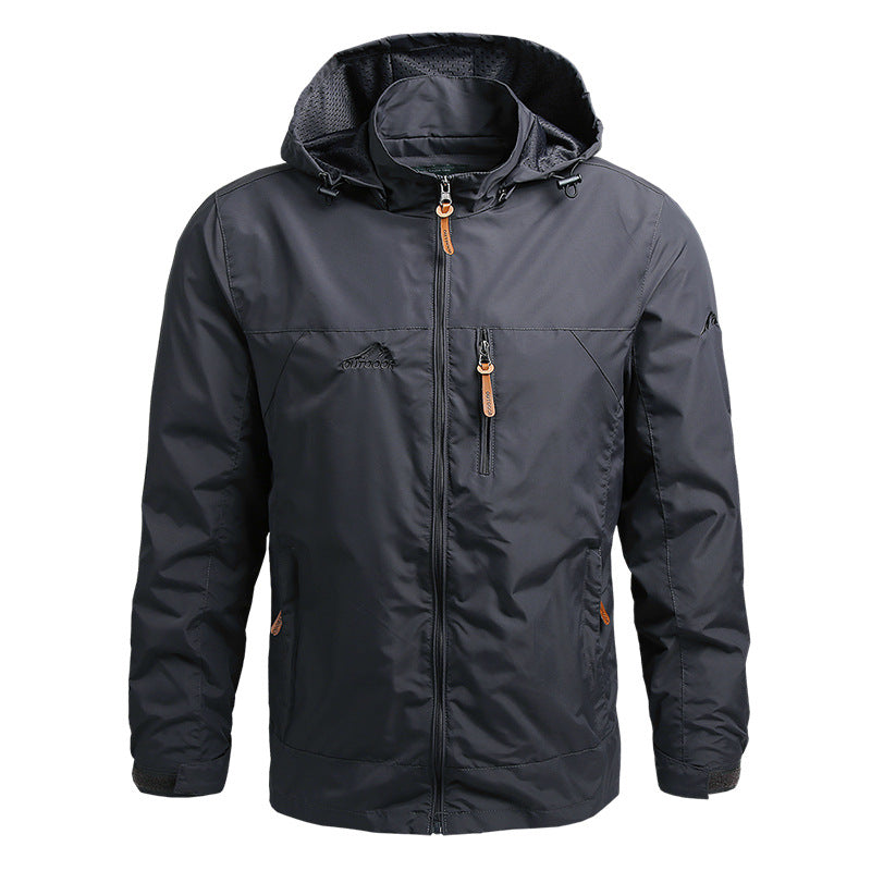 Softshell Jacket Wind & Waterproof - GentShield-Grey-S-State of Style