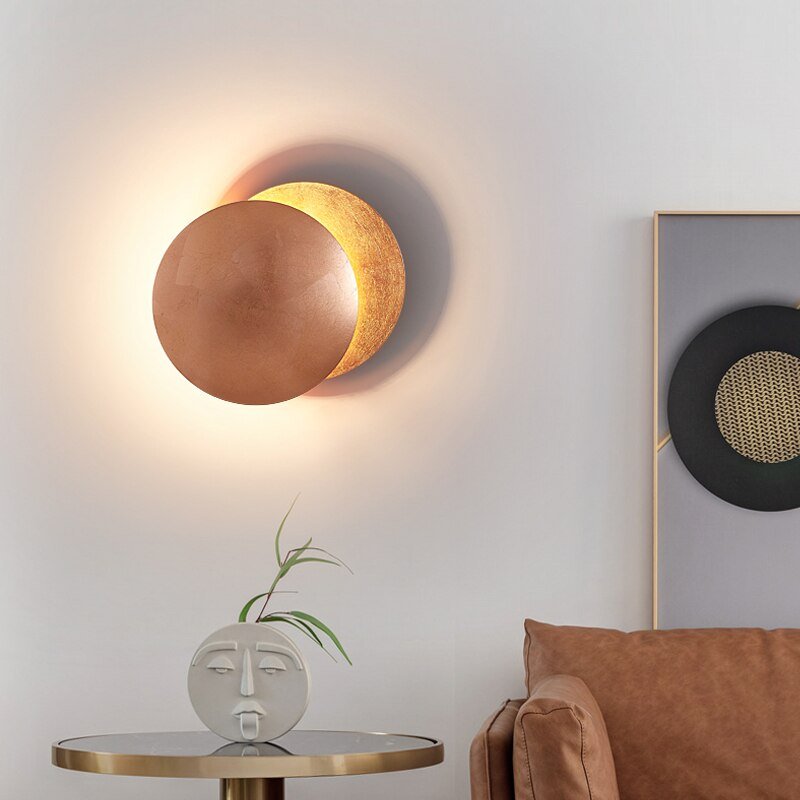 Solar Eclipse Wall Lamp - Solaris-Gold-20 cm-State of Style