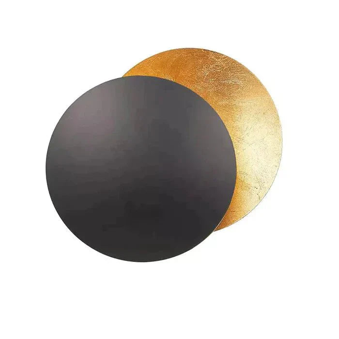 Solar Eclipse Wall Lamp - Solaris-Gold/Black-20 cm-State of Style