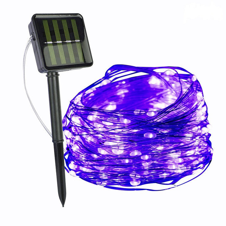 Solar Energy Ambient Lighting - SoliGlow-Purple-500 cm-State of Style