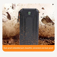 Solar Energy Power Bank with Flashlight - SolarCharge Pro-Green-5000 mAh-State of Style