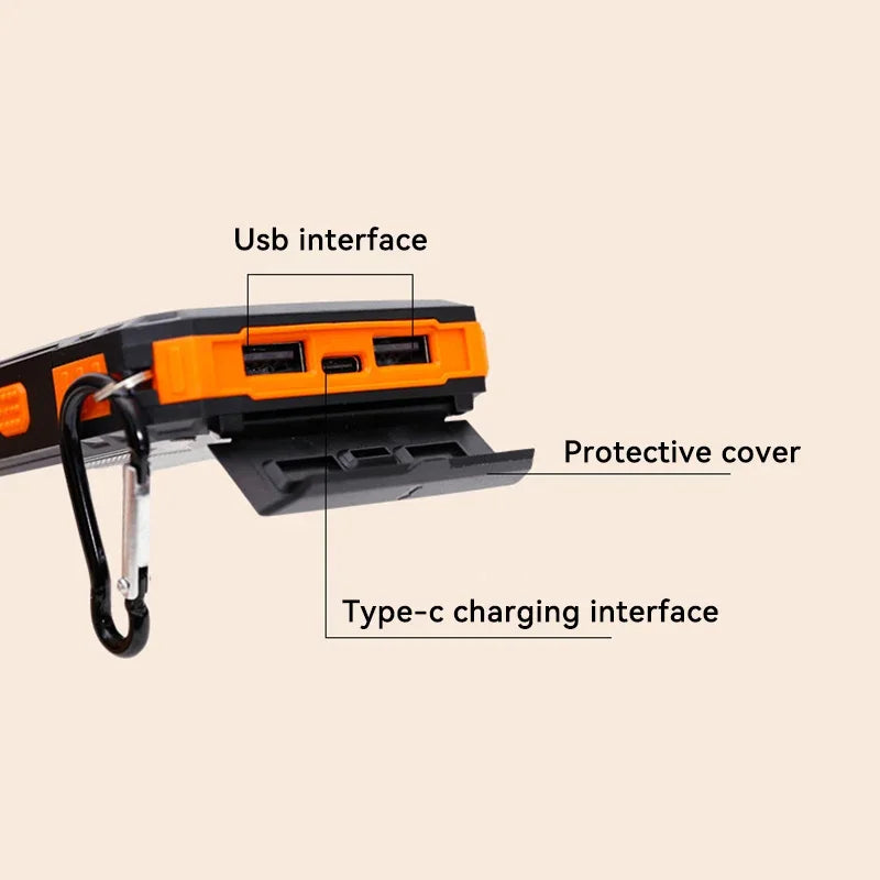 Solar Energy Power Bank with Flashlight - SolarCharge Pro-Green-5000 mAh-State of Style