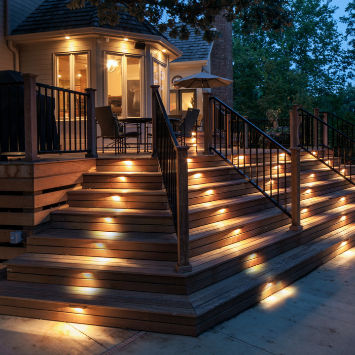 Solar Energy Stair Lighting - SoliStep-Brown-8-State of Style