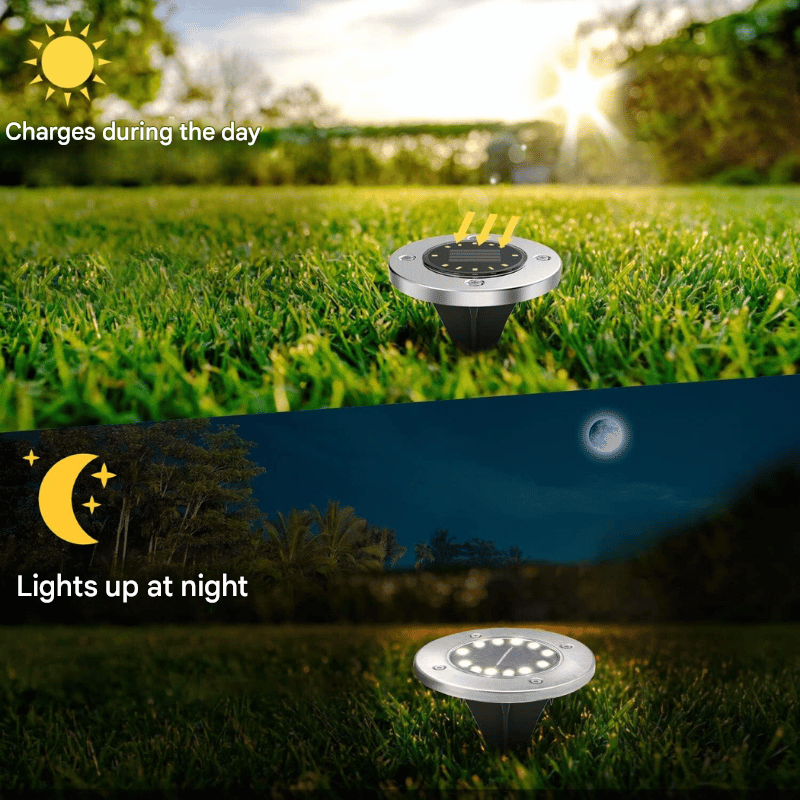 Solar Ground Spot Light for Outdoors – SunHalo-4 Lights-State of Style