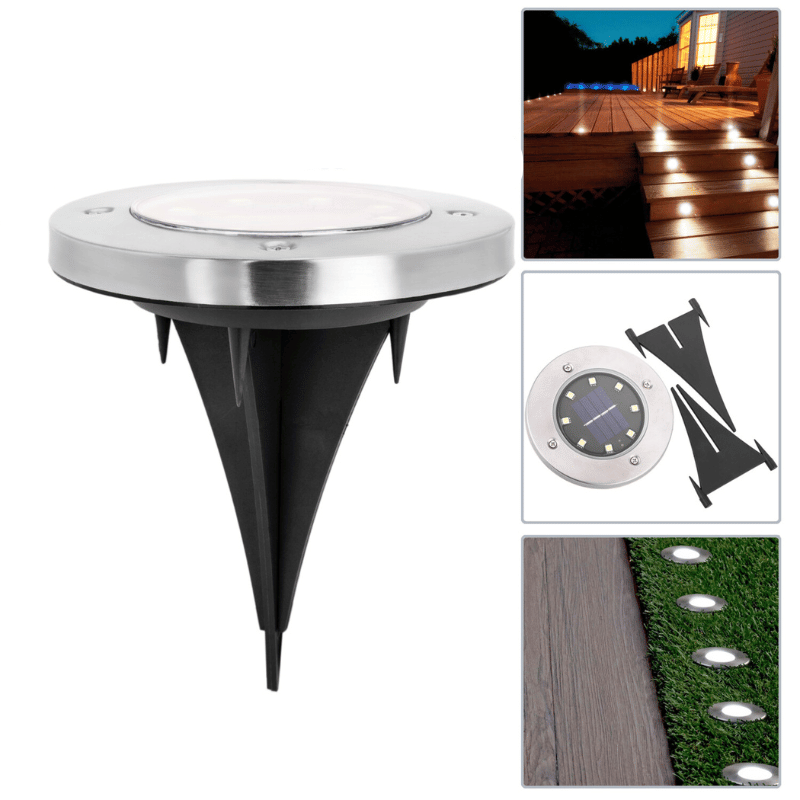 Solar Ground Spot Light for Outdoors – SunHalo-4 Lights-State of Style