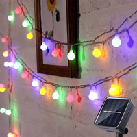 Solar Party Lights - SolarGlow-5M 20LEDS-Multicolour-State of Style