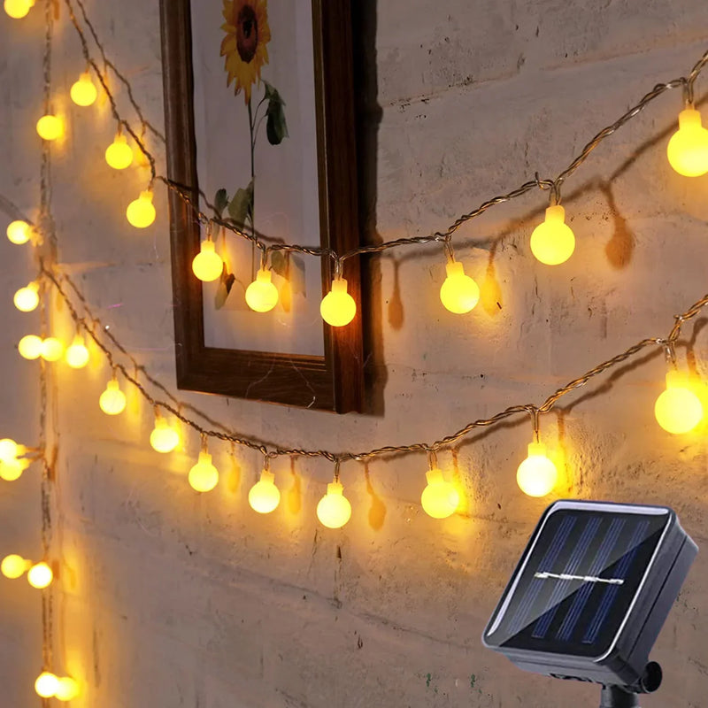 Solar Party Lights - SolarGlow-5M 20LEDS-Warm White-State of Style