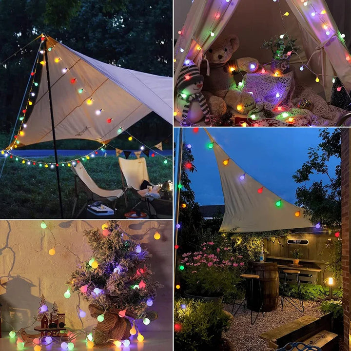 Solar Party Lights - SolarGlow-5M 20LEDS-Warm White-State of Style