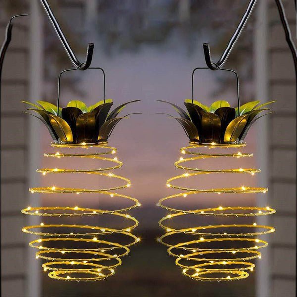 Solar Pineapple Light - SolarPine-State of Style