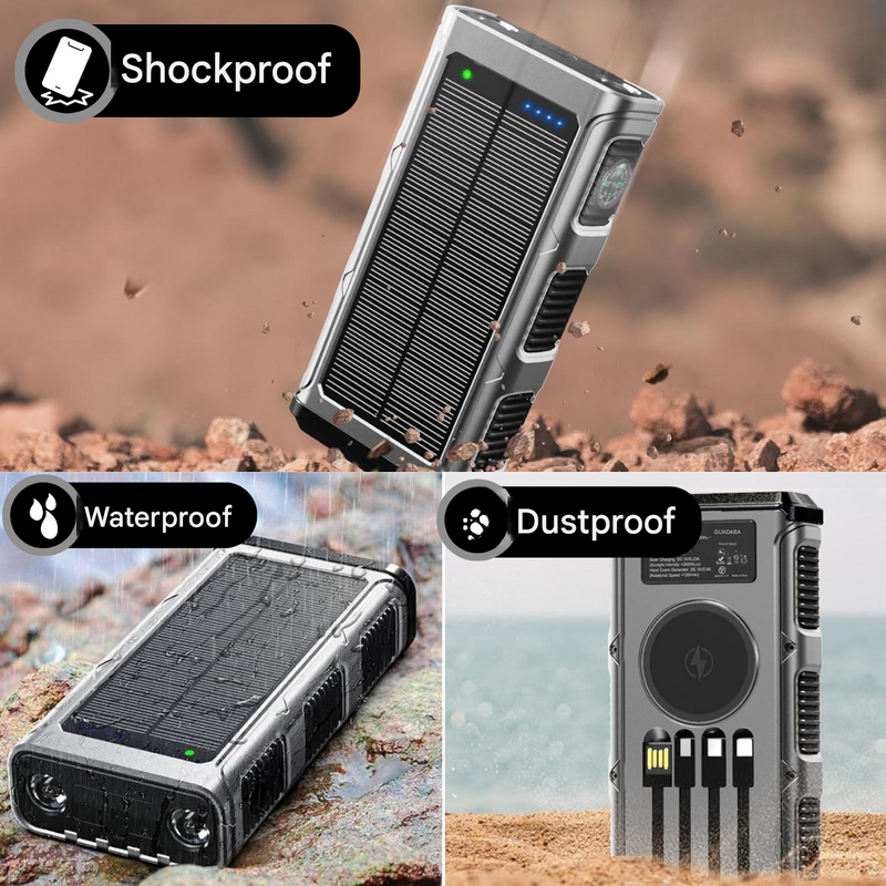 Solar Power Bank - PowerSafe 20000-State of Style