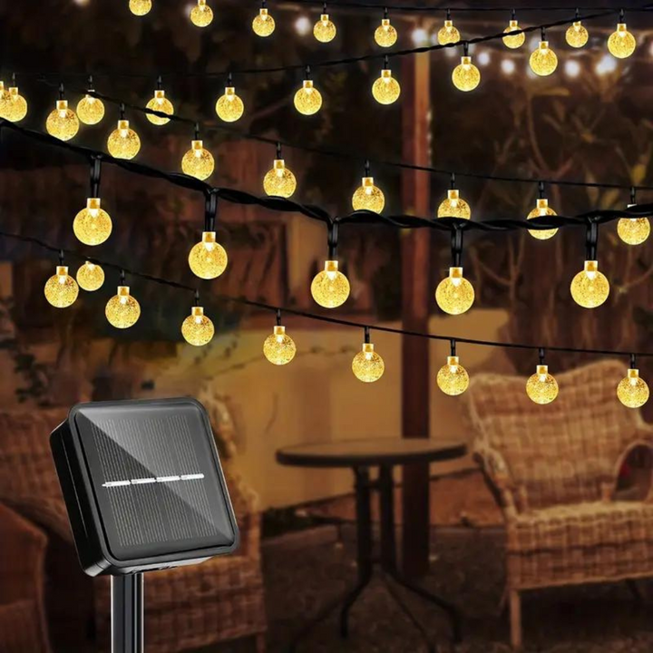 Solar String Lights for Outdoor - EcoGlow-5 Meters - 20 Lights-State of Style