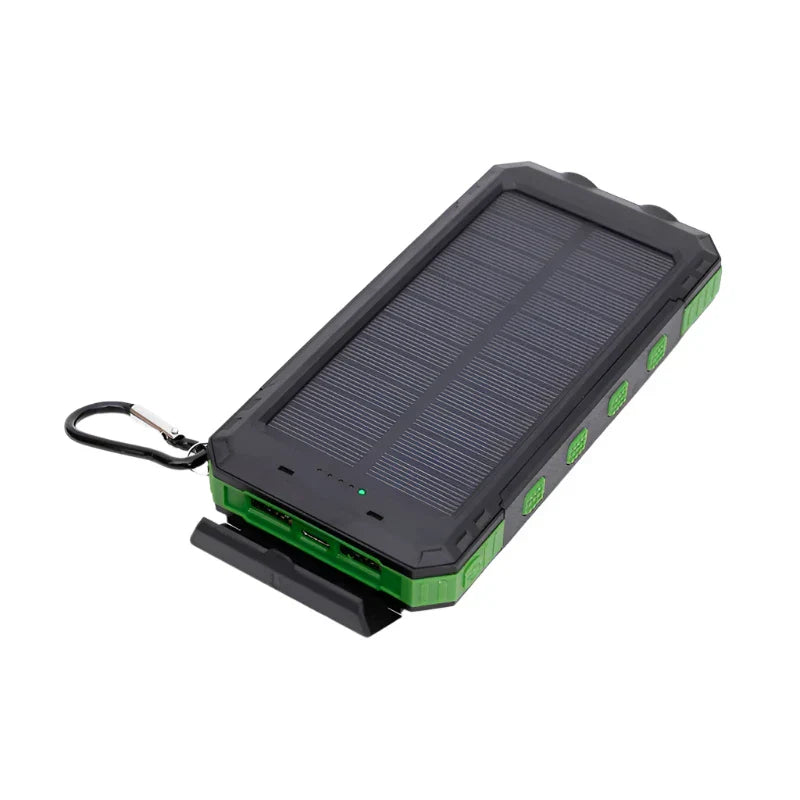 SolarCharge Pro Solar Powerbank with Flashlight-5000 mAh-Green-State of Style