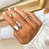 Solitaire Zirconia Ring – Elena-Silver-5-State of Style