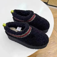 Sonia Slippers | Stylish and Warm-Black-4.5-State of Style