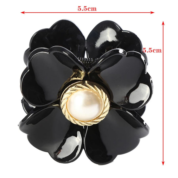 Sonia Traditional Hair Accessory – Elegant Flower Hair Clip-Khaki-State of Style