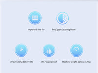 SONIC ELECTRIC TOOTHBRUSH - WATERPROOF AND USB RECHARGEABLE-White-State of Style