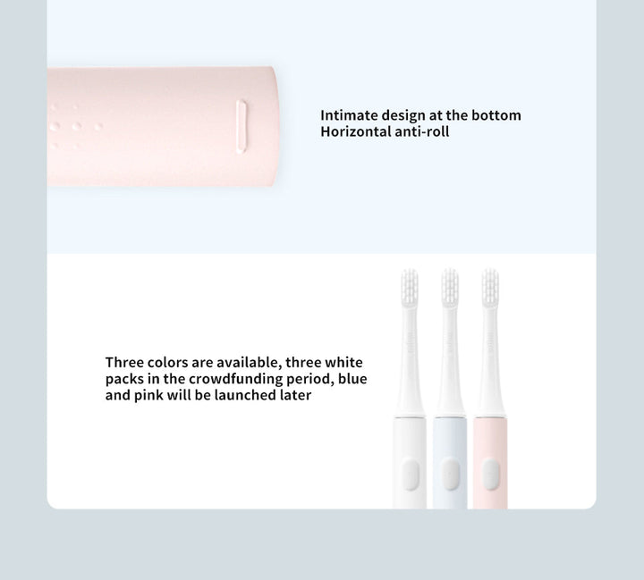 SONIC ELECTRIC TOOTHBRUSH - WATERPROOF AND USB RECHARGEABLE-White-State of Style