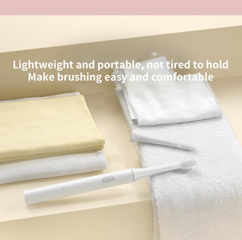 SONIC ELECTRIC TOOTHBRUSH - WATERPROOF AND USB RECHARGEABLE-White-State of Style