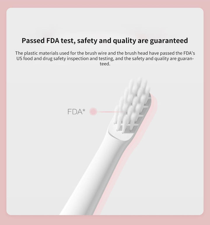 SONIC ELECTRIC TOOTHBRUSH - WATERPROOF AND USB RECHARGEABLE-White-State of Style