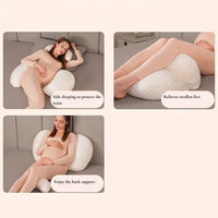 Soothing Sleep with Fae – Pregnancy Pillow with Double Support-Beige-State of Style