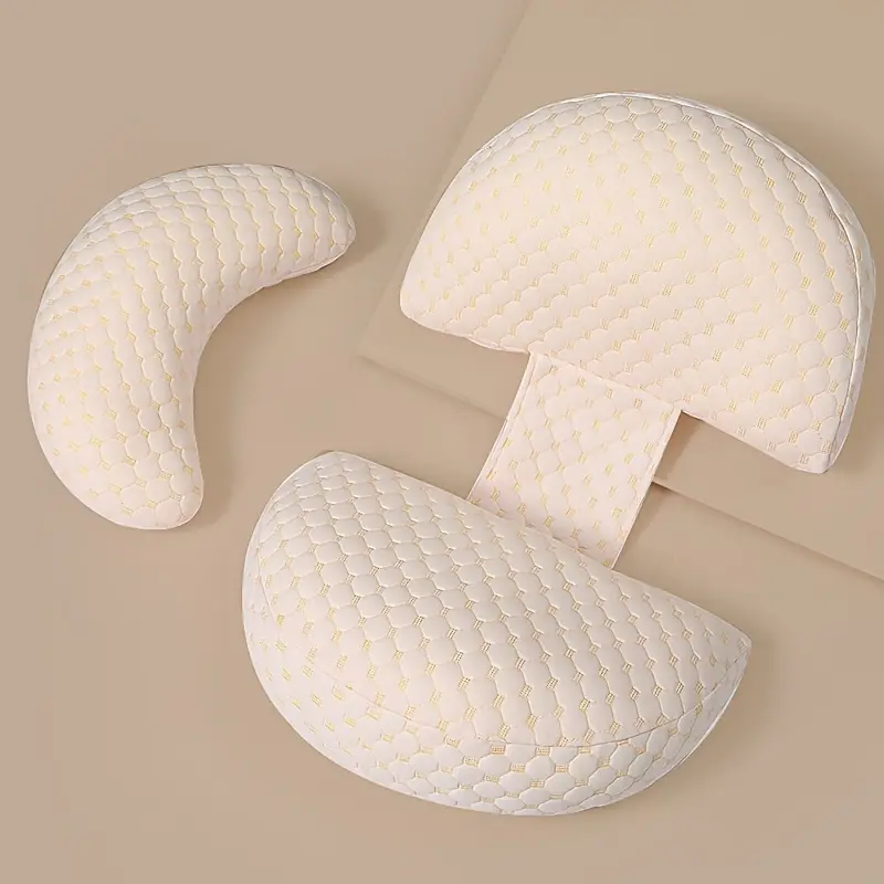 Soothing Sleep with Fae – Pregnancy Pillow with Double Support-Beige-State of Style